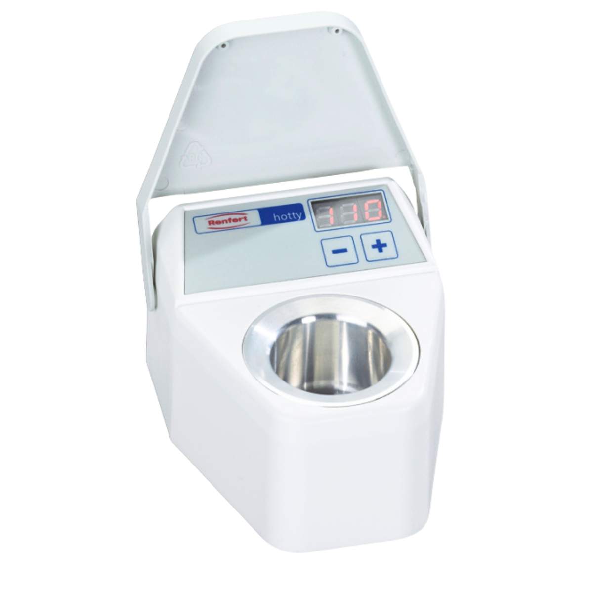 Renfert Hotty Dipping Pot Dome Wax Warmer LED display