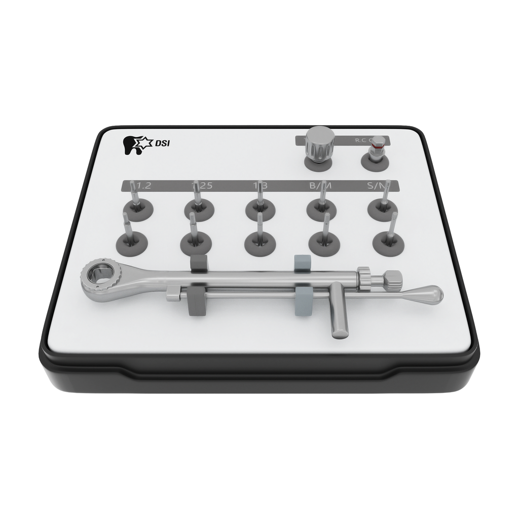 Prothesis Driver DSI Universal Prosthetic Driver Kit For Abutments of Different Platfor